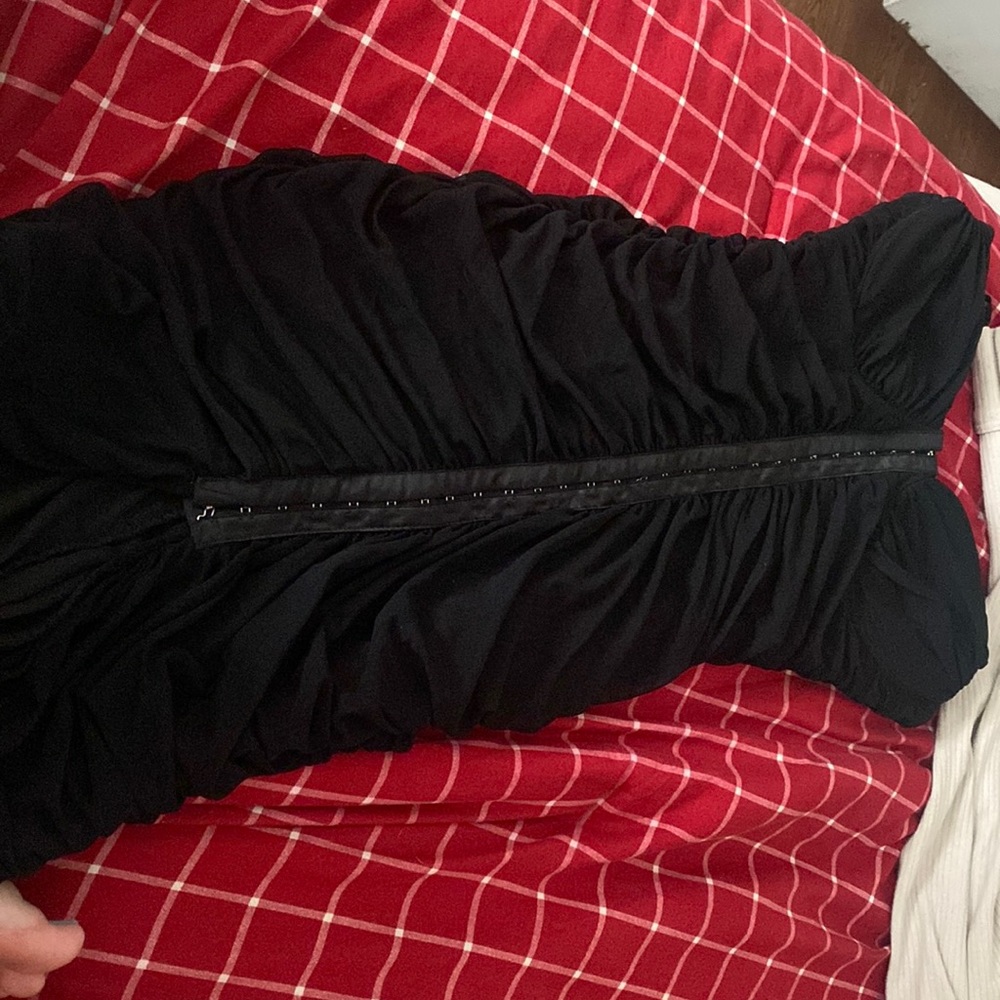 Women’s mesh (with lining) corset style mini dress size L